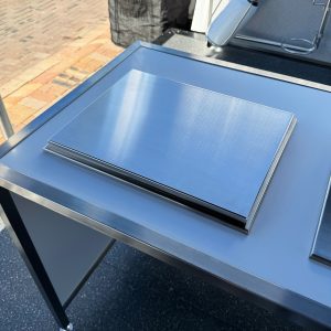 Classic Electric Built-In BBQ-Sleek Design Flat Lid Hinging