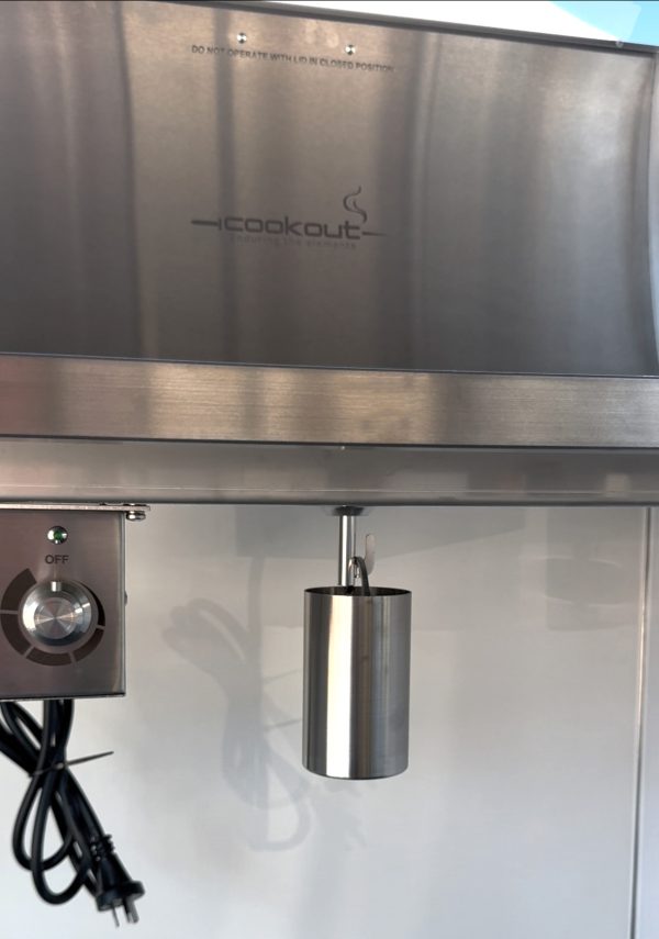 Deluxe Electric Built-In BBQ-Control Panel and Fat Cup