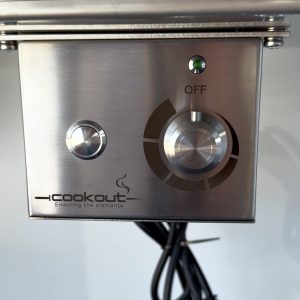 Deluxe Electric Built-In BBQ-Control Panel Under BBQ