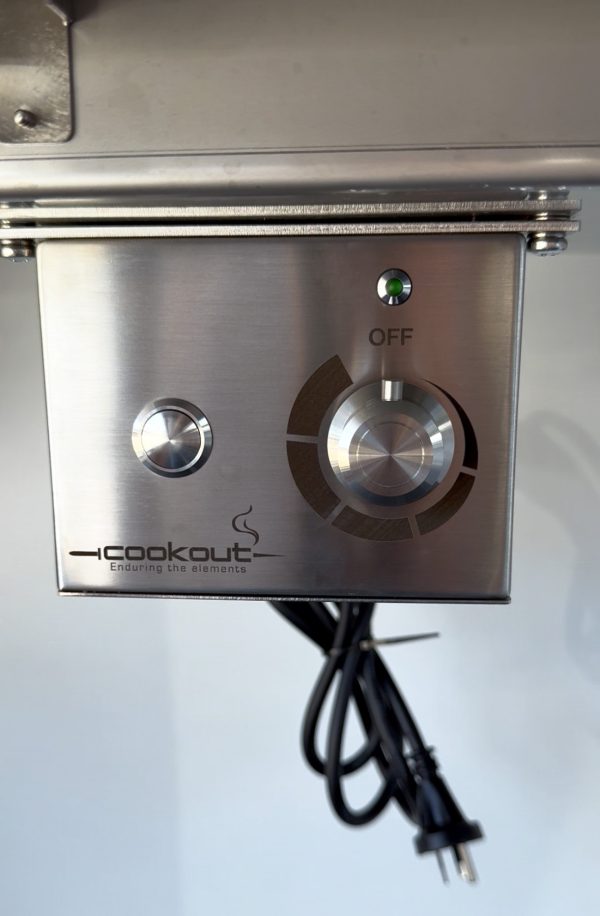 Deluxe Electric Built-In BBQ-Control Panel Under BBQ