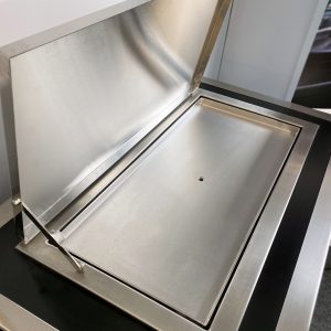 Deluxe Electric Built-In Stainless BBQ