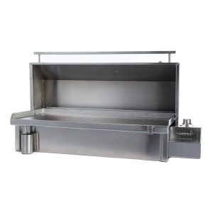 Deluxe Electric Portable BBQ-Lid Open