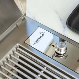 Infinity Grill Gas BBQ - Control Panel Mirror Polished