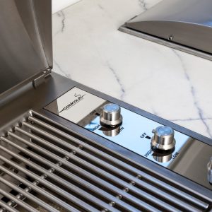 Infinity Grill Gas BBQ - Etched Control Panel