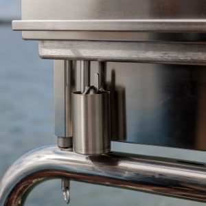 Removable Pins for Duckboard Rails - Boat BBQ