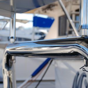 Stainless removable BBQ and Bait Board Pins for Duckboard Rail