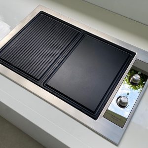 Epicure Electric Built-In BBQ, Flat Plate and Griddle Plate