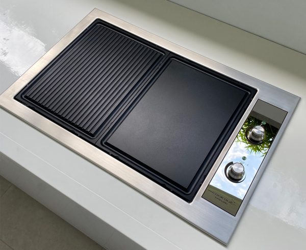 Epicure Electric Built-In BBQ, Flat Plate and Griddle Plate