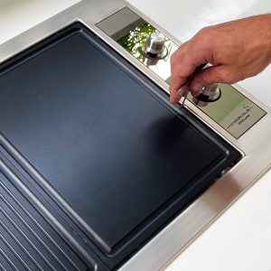 Epicure Electric Built-In BBQ-Interchangeable Plates