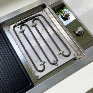 Epicure Electric Built-In BBQ, Removable Plates