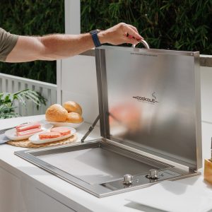 Infinity Teppanyaki 600 BBQ – Flat Lid Hinging Stainless