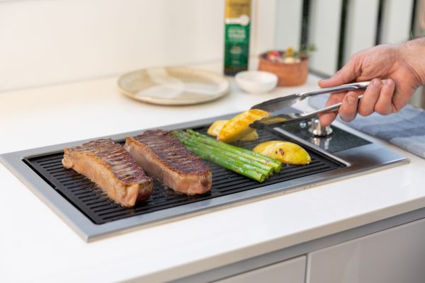 Australian built in reversible Eclipse BBQ