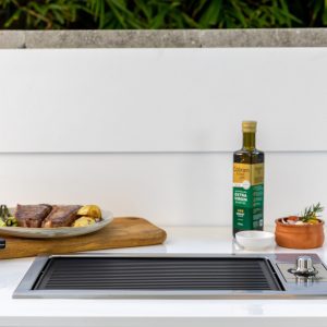 Eclipse griddle grill built in BBQ Australia