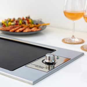 Australian made built-in reversible Eclipse BBQ