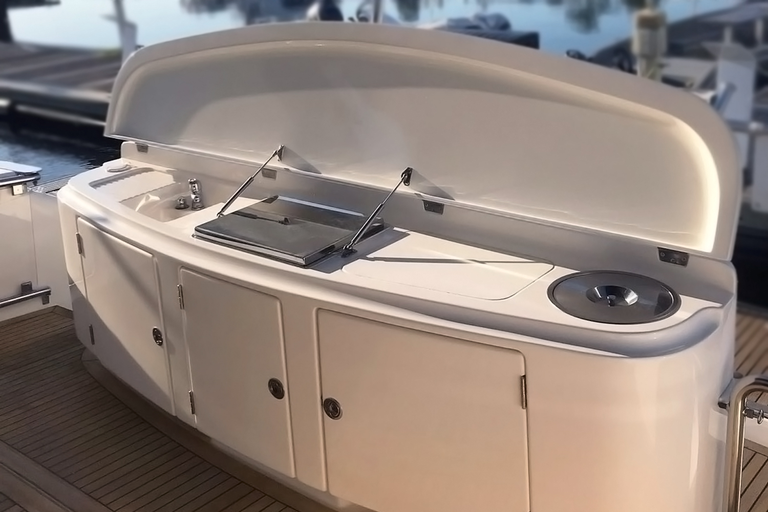 Classic Electric Built-In Boat BBQ Australia