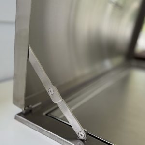 Infinity Teppanyaki 900 Electric BBQ-Flat Hinging Lid