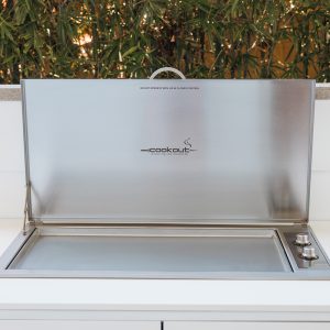 Infinity Teppanyaki 900 BBQ-Flat Lid Hinging-Hot Plate