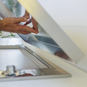 Infinity Teppanyaki 900 BBQ-Flat Lid Removable-Fully Remove