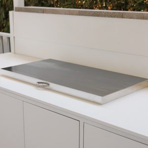 Infinity Teppanyaki 900 BBQ-Flat Lid Removable-Lid Closed