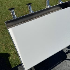 Barracuda Bait Board-Back Gutter-Close Up