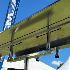 Barracuda Bait Board-Back Gutter-Under Mounting Pins