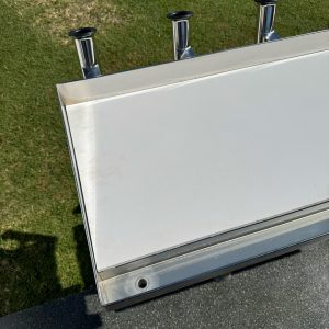Barracuda Bait Board-Front Gutter-Close Up