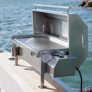 Deluxe Electric Portable BBQ-Stainless Boat BBQ