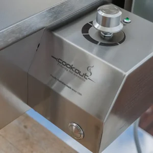 Deluxe Electric Portable BBQ-Stainless Control Box