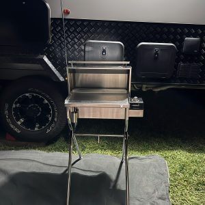 Classic Electric Portable BBQ-Plugged into Caravan