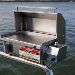 Classic Gas Portable BBQ-Boat BBQ On Stern Rail