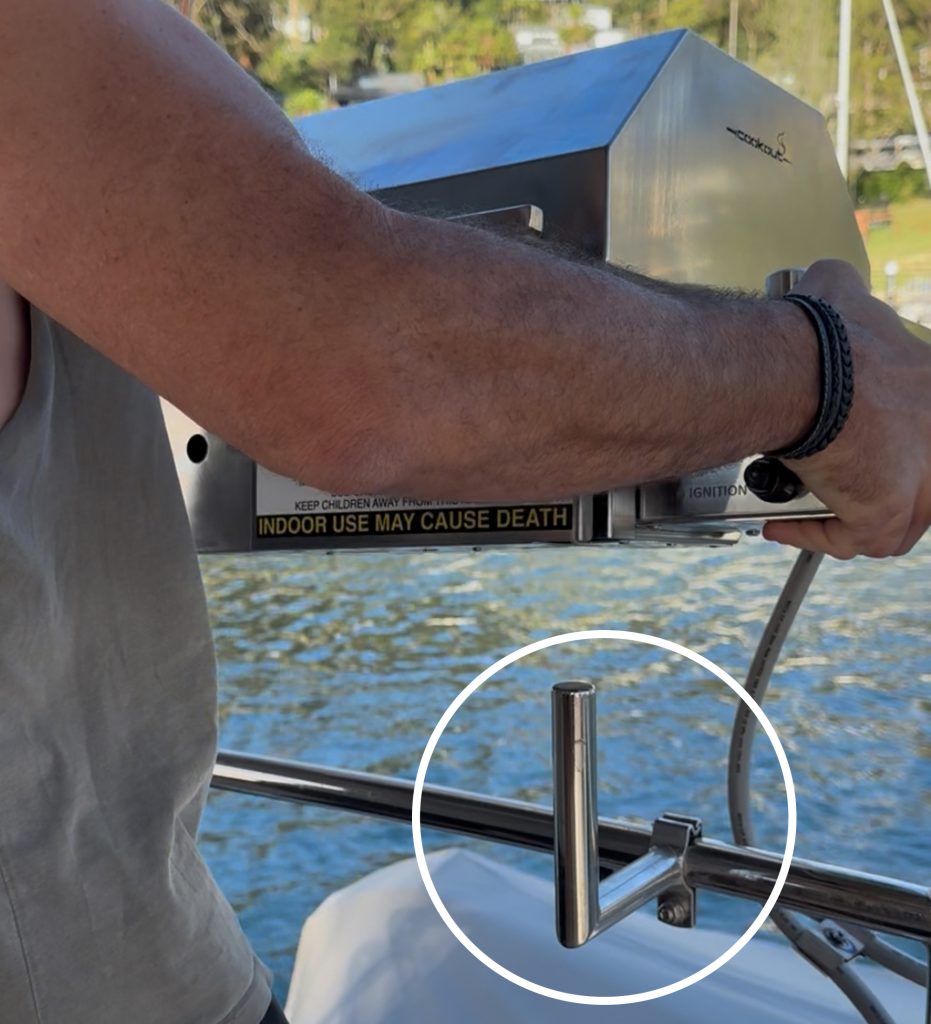 Clamp On Rail Mounts - Powerboat Mount