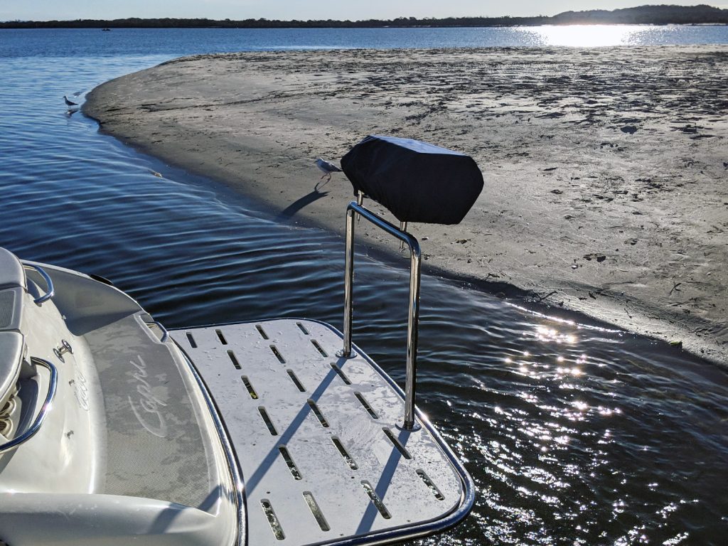 Day Boat BBQ on duck board