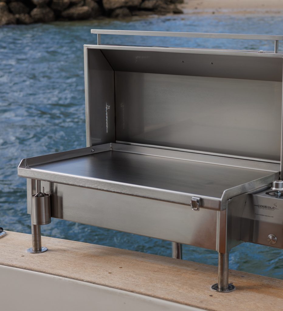 Flush Deck Mounts - Portable Boat BBQ