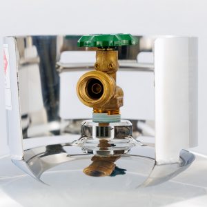Stainless Steel Gas Bottle-10kg-Connection