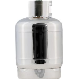 Stainless Steel Gas Bottle-10kg-Side View 2