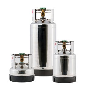 Stainless Steel Gas Bottles-All Sizes-2026