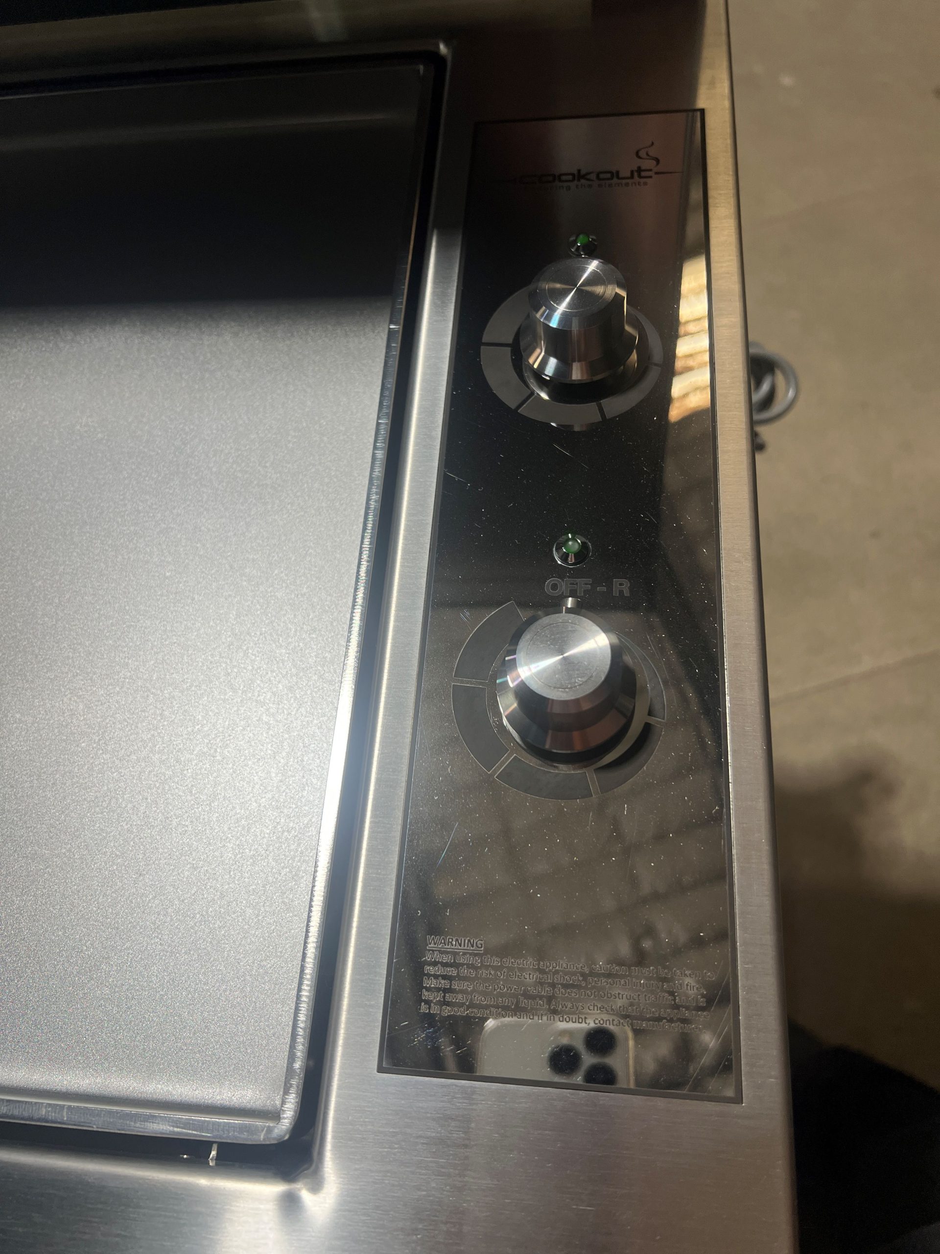 Ex Demo Infinity Teppanyaki 600 BBQ - Image 6