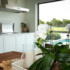Infinity Electric Teppanyaki BBQ-Customer Installation Waterfront Home