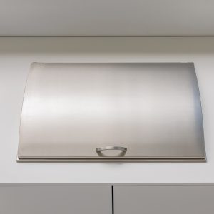 Infinity Teppanyaki 600 BBQ Curved Lid Hinging Top View
