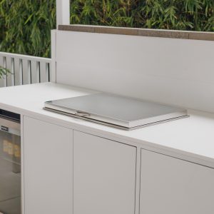 Infinity Teppanyaki 600 BBQ–Flat Lid Hinging
