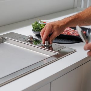 Infinity Teppanyaki 600 BBQ–No Lid Barbecuing